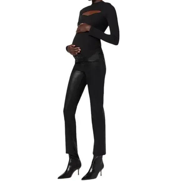 New Women’s Hudson Jeans Maternity Nico Straight Ankle Jeans Size 32 - Picture 1 of 12